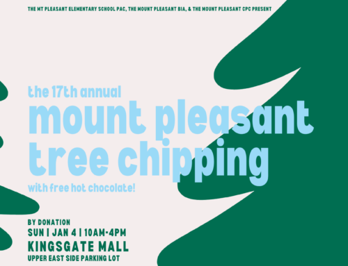 Mount Pleasant Tree Chipping Fundraiser!